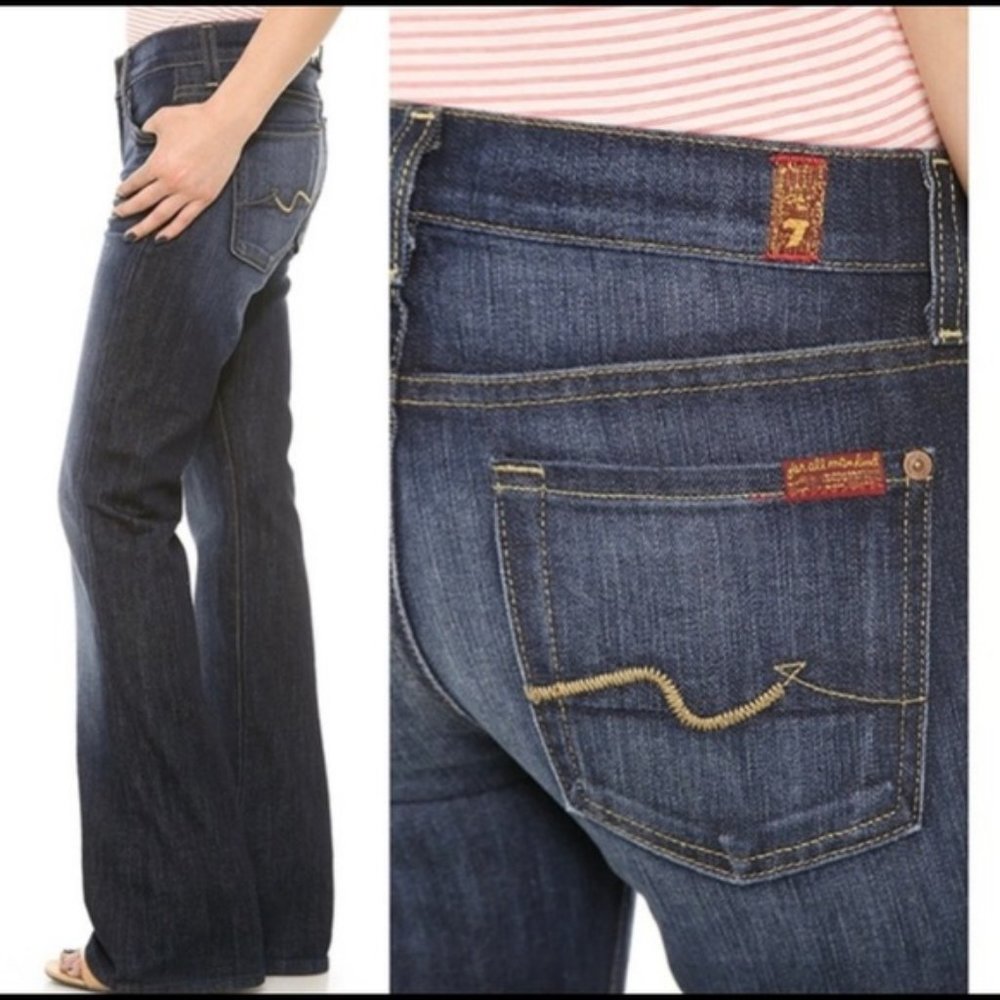 7 For All Mankind boot cut jeans